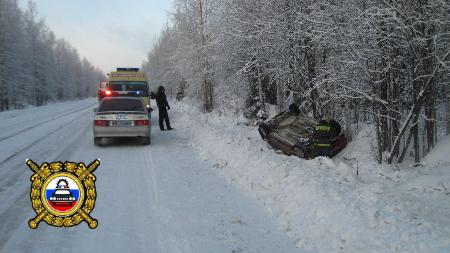 Сводка ДТП на дорогах Республики Коми 2 декабря 2012 года