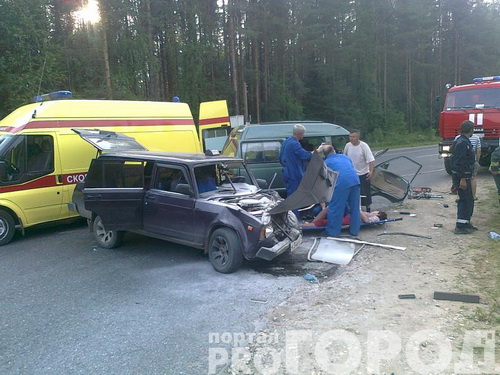 В аварии под Сыктывкаром серьезно пострадала женщина-водитель В аварии под Сыктывкаром серьезно пострадала женщина-водитель