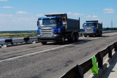Проверка состояния моста через реку Вымь