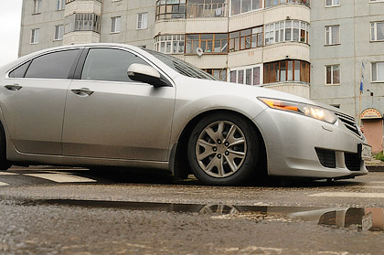 Игорь Ковзель испытал Honda на дорогах Сыктывкара