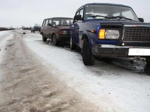Жертвы первого гололеда