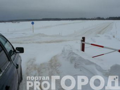 Погода не дает открыть переправу на Седкыркещ