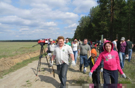 Праздник Дня посадки деревьев удался Праздник Дня посадки деревьев удался