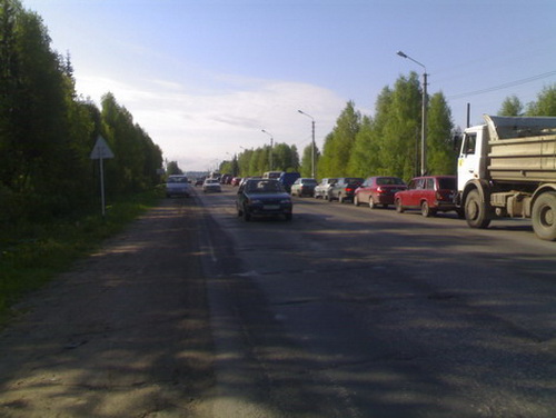 Сегодня начались работы по ремонту автомобильного моста на трассе Сыктывкар - Эжва