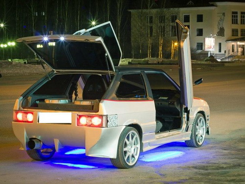 Сыктывкарец тюнингует ВАЗ в стиль Lamborghini Сыктывкарец тюнингует ВАЗ в стиль Lamborghini