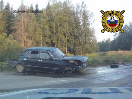 Сводка ГИБДД на дорогах Коми за 12 августа 2012 года