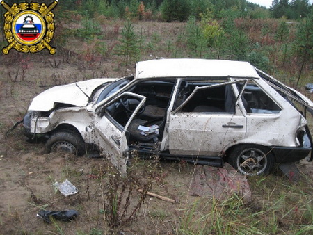 Сводка ГИБДД на дорогах Коми за 30 августа 2012 года