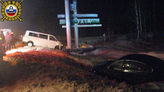 Сводка ДТП на дорогах Коми за 2 ноября 2012 года