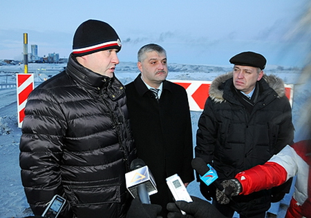 В Воркуте открыли долгожданный мост В Воркуте открыли долгожданный мост