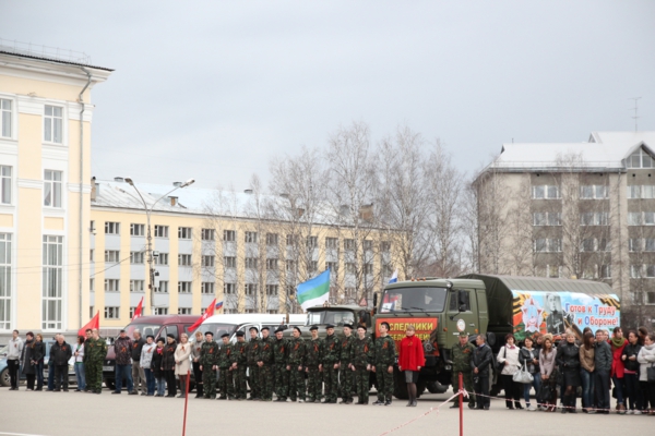 В столице Коми дан старт автопробегу Победы В столице Коми дан старт автопробегу Победы