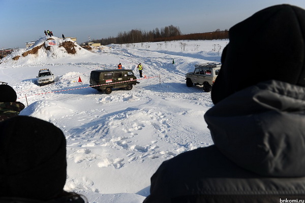 В Сыктывкаре прошла гонка внедорожников